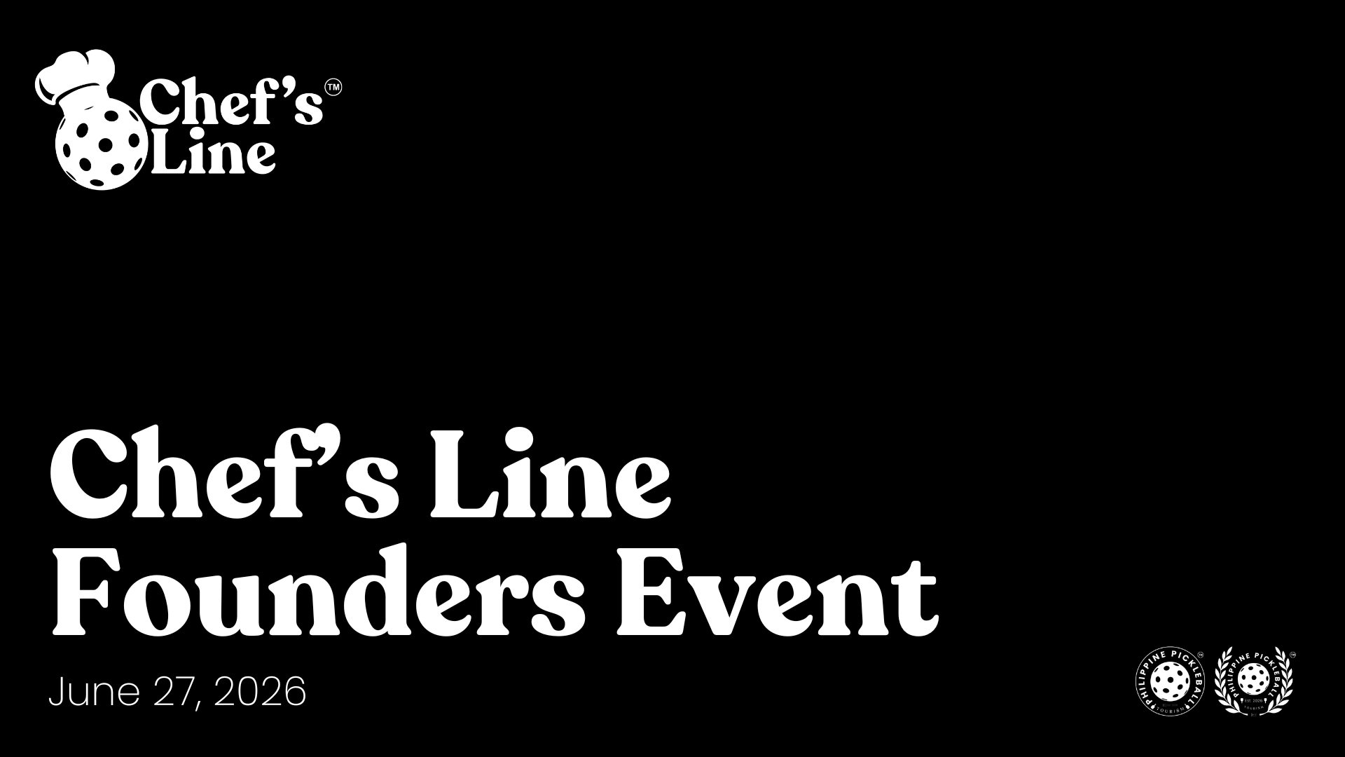 Story #001: The Chef's Line Founder's Meeting
